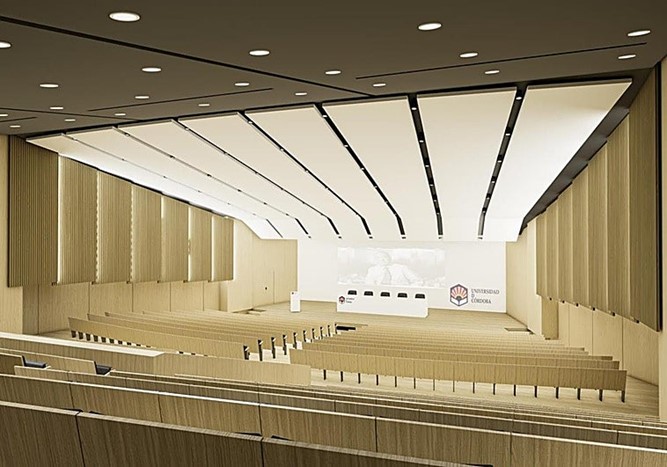 11/03/2026 – Reforma del salón de actos del Colegio Mayor.