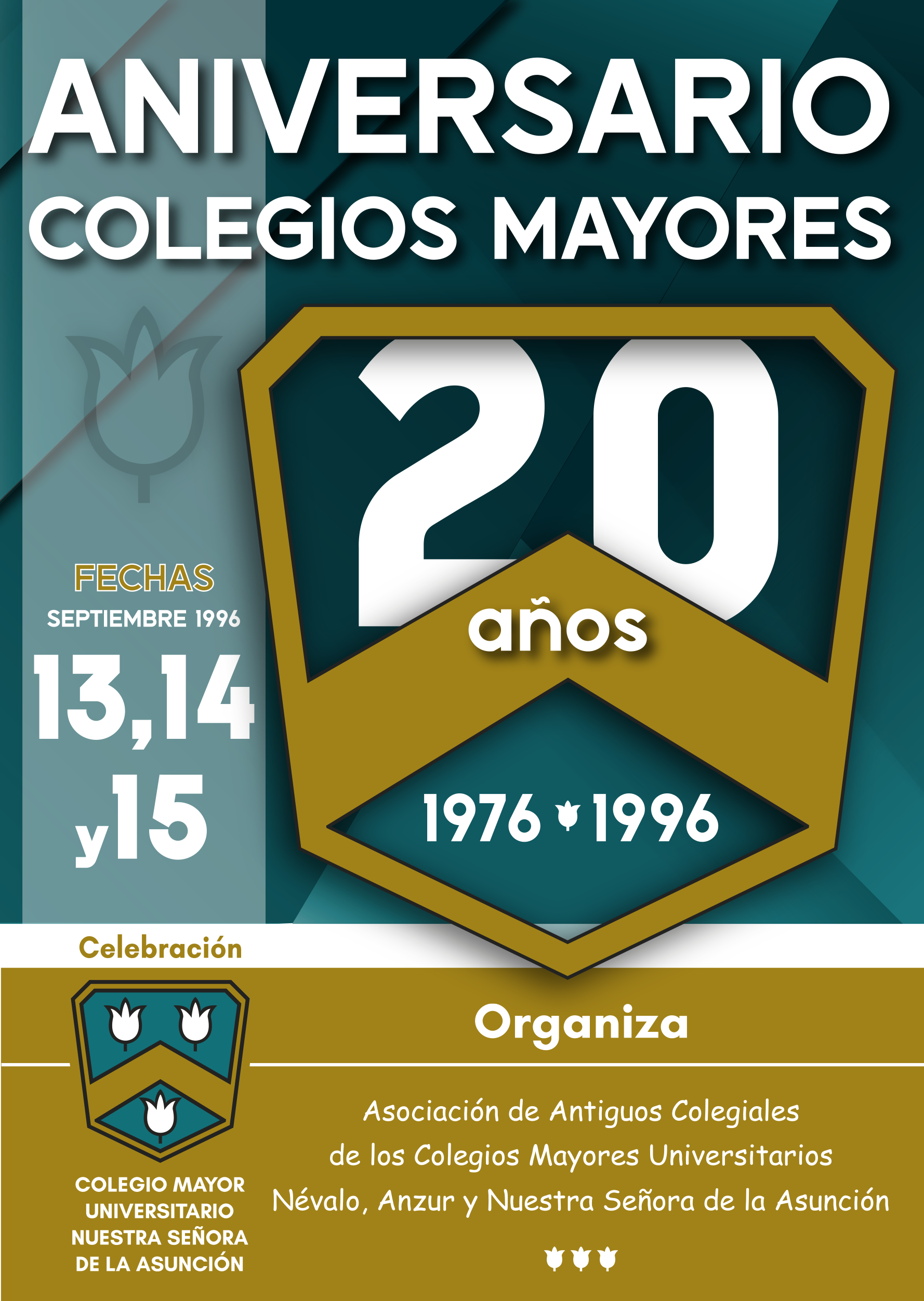 23/08/2026 – Carteles del 20, 30, 40 y 50 Aniversario.